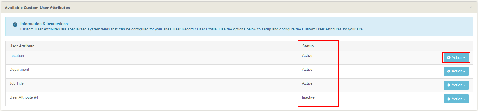 Custom User Attributes & Management