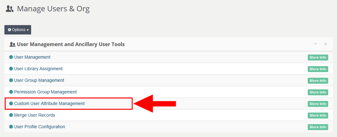 Adding a Custom User Attribute to a Profile