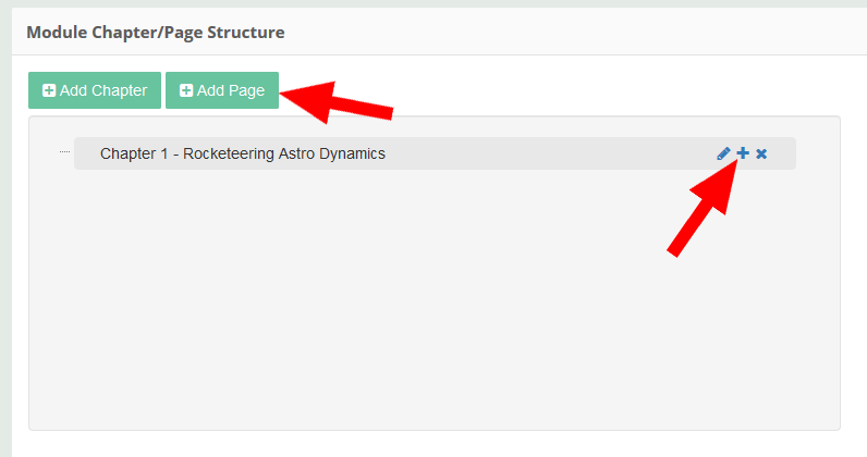 Working with Chapters in the Presentation Module