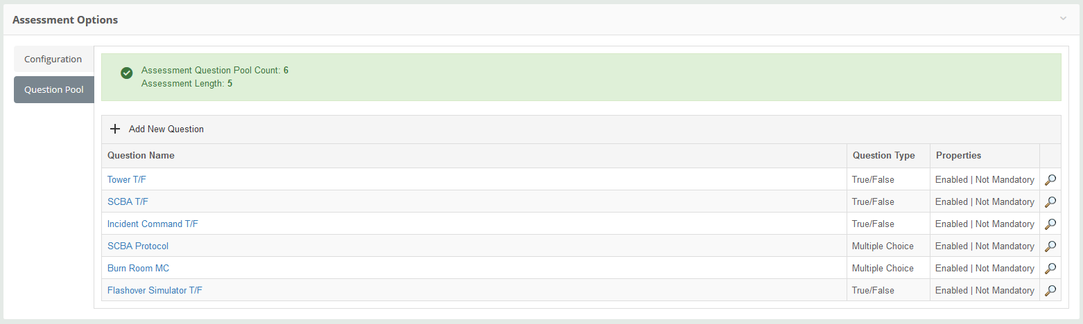 Assessment Module (Exams)