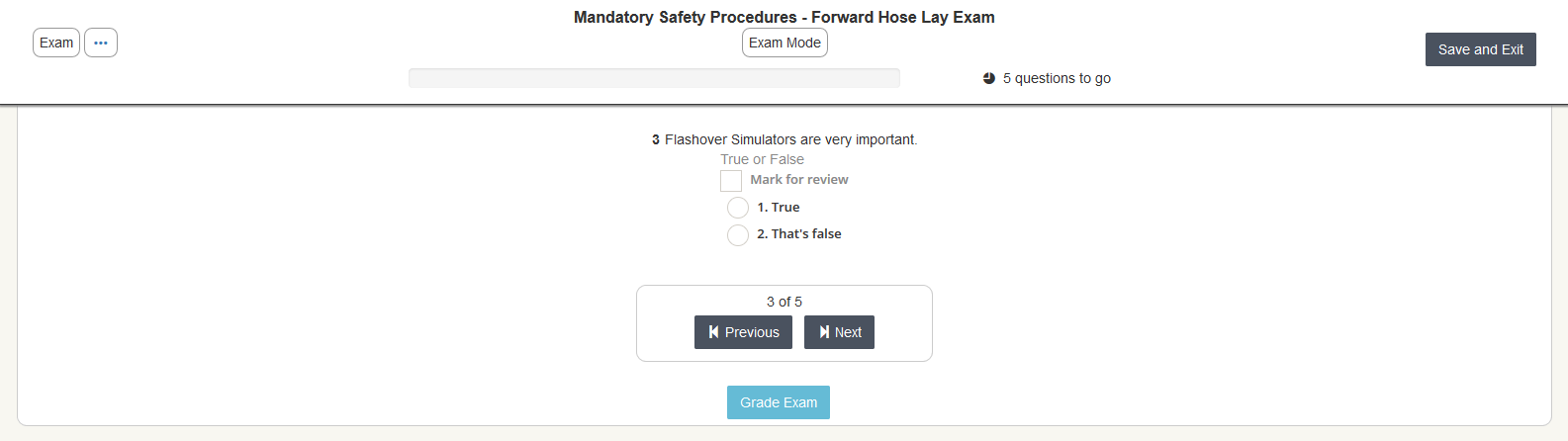 Assessment Module (Exams)