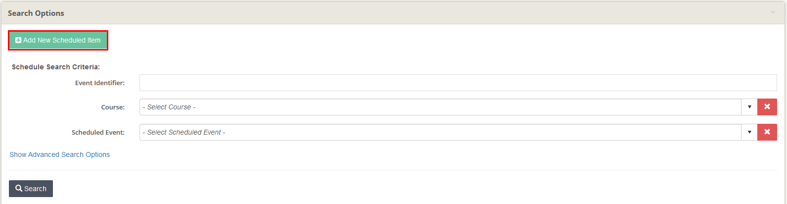 How to Share a Scheduled Event Between Domains