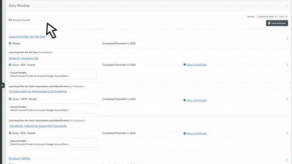 Managing Your Learning History (New 2023!)